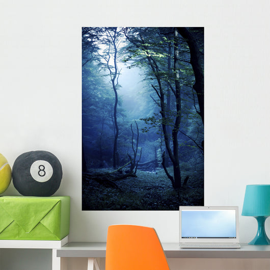 Misty Dark Forest Liselund Wall Decal
