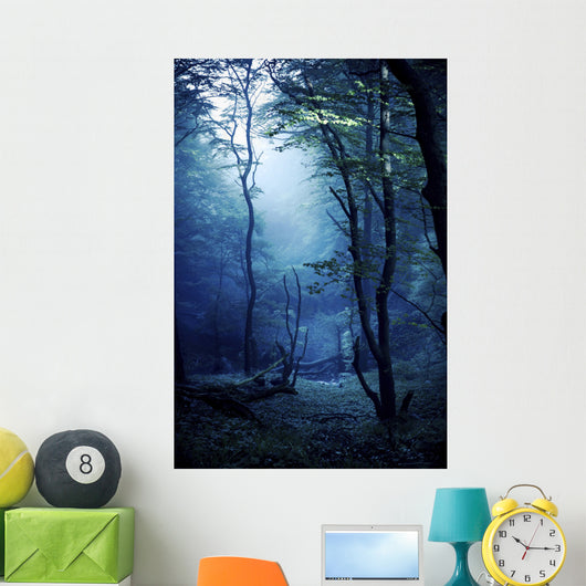 Misty Dark Forest Liselund Wall Decal