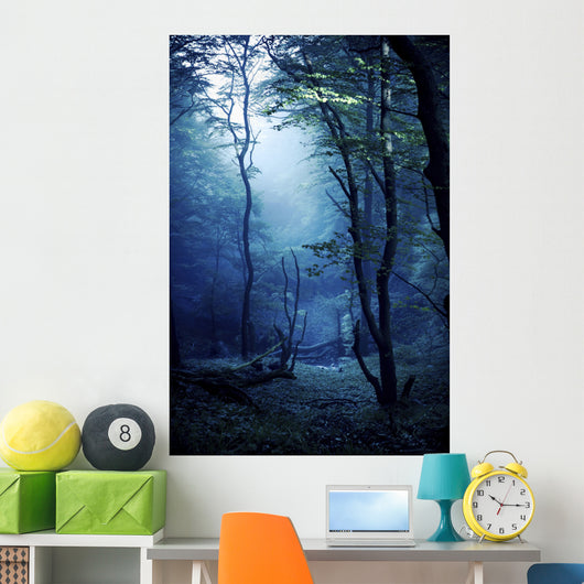 Misty Dark Forest Liselund Wall Decal