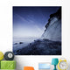 Seaside and Chalk Mountain Wall Decal