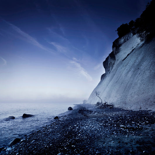 Seaside and Chalk Mountain Wall Decal