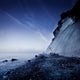 Seaside and Chalk Mountain Wall Decal