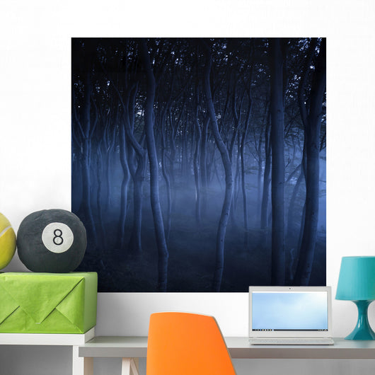 Dark Misty Forest Liselund Wall Decal