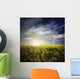 Wind Turbine Canola Field Wall Decal