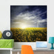 Wind Turbine Canola Field Wall Decal