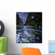 River Flowing through Snowy Wall Decal Design 2