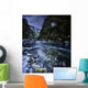 River Flowing through Snowy Wall Decal Design 2