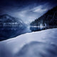 Ritsa Lake Snow Covered Wall Decal Design 4