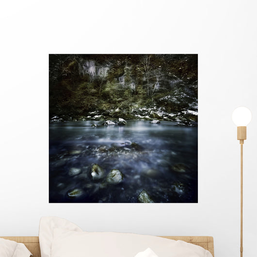River Forest Ritsa Nature Wall Decal Design 2