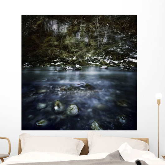 River Forest Ritsa Nature Wall Decal Design 2