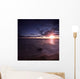 Tranquil Sea against Moody Wall Decal Design 2