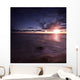 Tranquil Sea against Moody Wall Decal Design 2