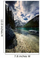 Lake Braies and Dolomite Wall Decal Design 5