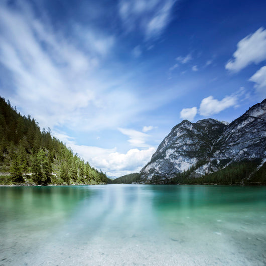Lake Braies and Dolomite Wall Decal Design 4