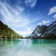 Lake Braies and Dolomite Wall Decal Design 4