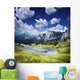 Winding Road Forest Dolomite Wall Decal Design 2