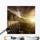 Dam Forest Lake Fedaia Wall Decal