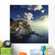 Manarola Rocks Sunset La Wall Decal