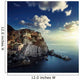 Manarola Rocks Sunset La Wall Decal