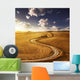 Country Road Field Sunset Wall Decal Design 3