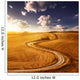 Country Road Field Sunset Wall Decal Design 3
