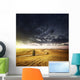 Country Road Field Sunset Wall Decal Design 2
