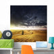 Country Road Field Sunset Wall Decal Design 2