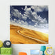 Country Road Field against Wall Decal