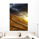 Country Road Field Sunset Wall Decal Design 1
