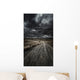 Country Road Field with Wall Decal Design 5