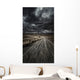 Country Road Field with Wall Decal Design 5