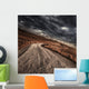 Country Road Field with Wall Decal Design 4