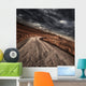Country Road Field with Wall Decal Design 4