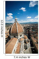 Piazza Del Duomo with Wall Decal Design 3