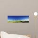 Panoramic Green Field with Wall Decal