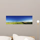Panoramic Green Field with Wall Decal