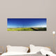 Panoramic Green Field with Wall Decal