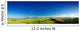 Panoramic Green Field with Wall Decal