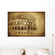 Vintage Photo Coliseum Rome Wall Decal