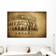 Vintage Photo Coliseum Rome Wall Decal