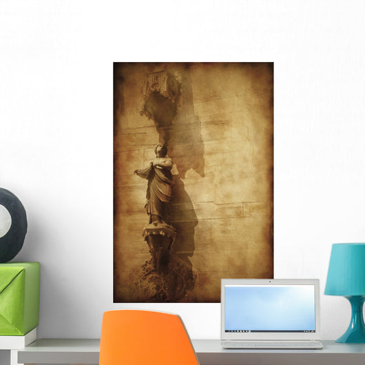 Vintage Photo Duomo Architecture Wall Decal