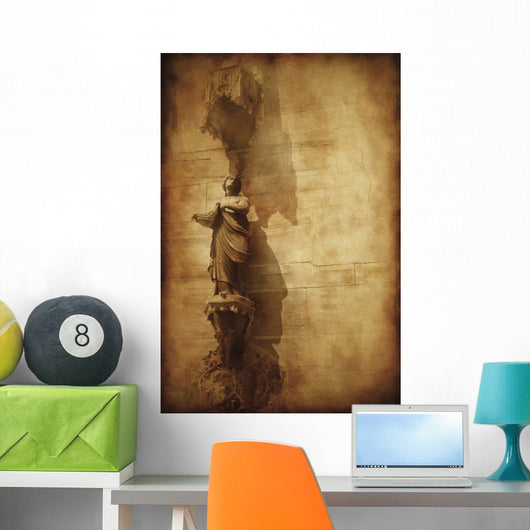 Vintage Photo Duomo Architecture Wall Decal