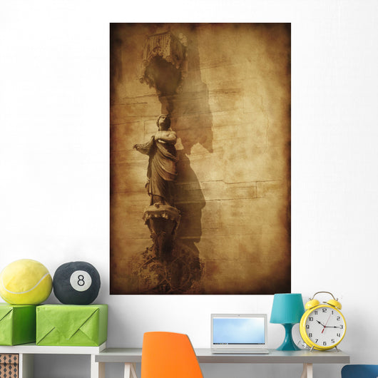Vintage Photo Duomo Architecture Wall Decal
