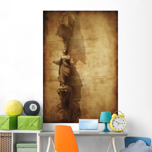 Vintage Photo Duomo Architecture Wall Decal
