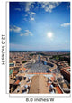 Aerial St Peter's Square Wall Decal