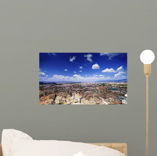 Aerial Milan Italy Wall Decal
