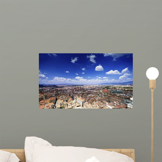 Aerial Milan Italy Wall Decal