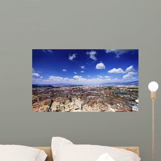 Aerial Milan Italy Wall Decal
