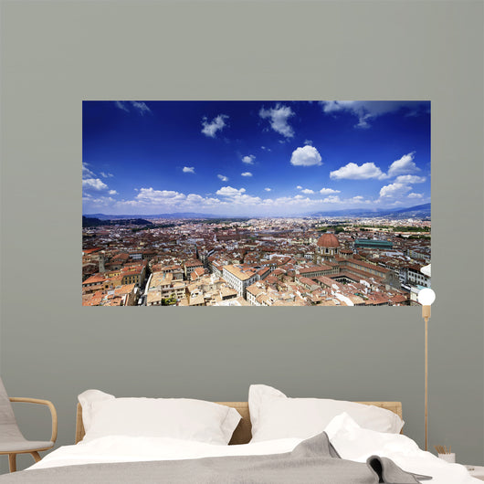 Aerial Milan Italy Wall Decal