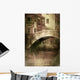 Vintage Shot Venetian Canal Wall Decal Design 1